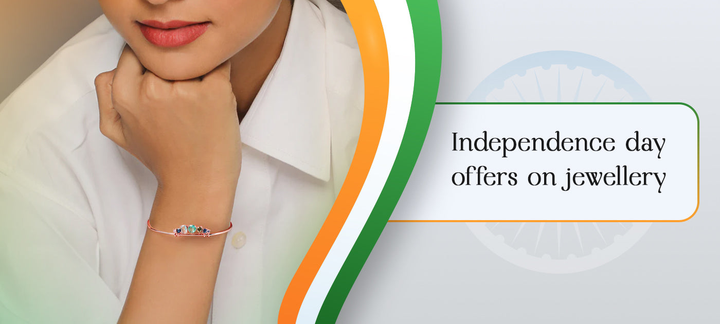 Independence day offers on jewellery
