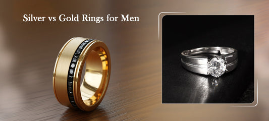 Silver vs Gold Rings for Men