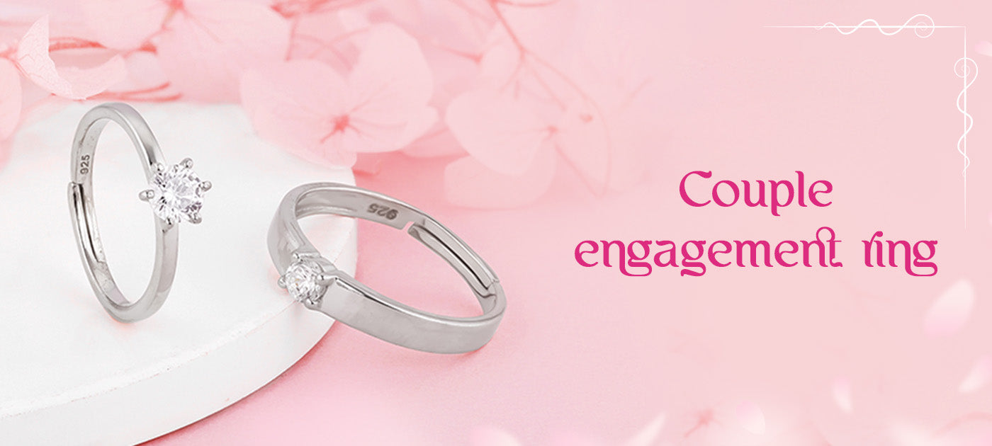 Couple engagement ring