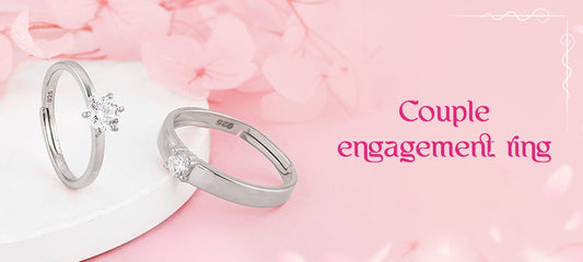 Couple engagement ring