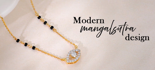 Modern mangalsutra design