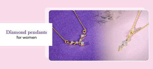 Diamond pendants for women
