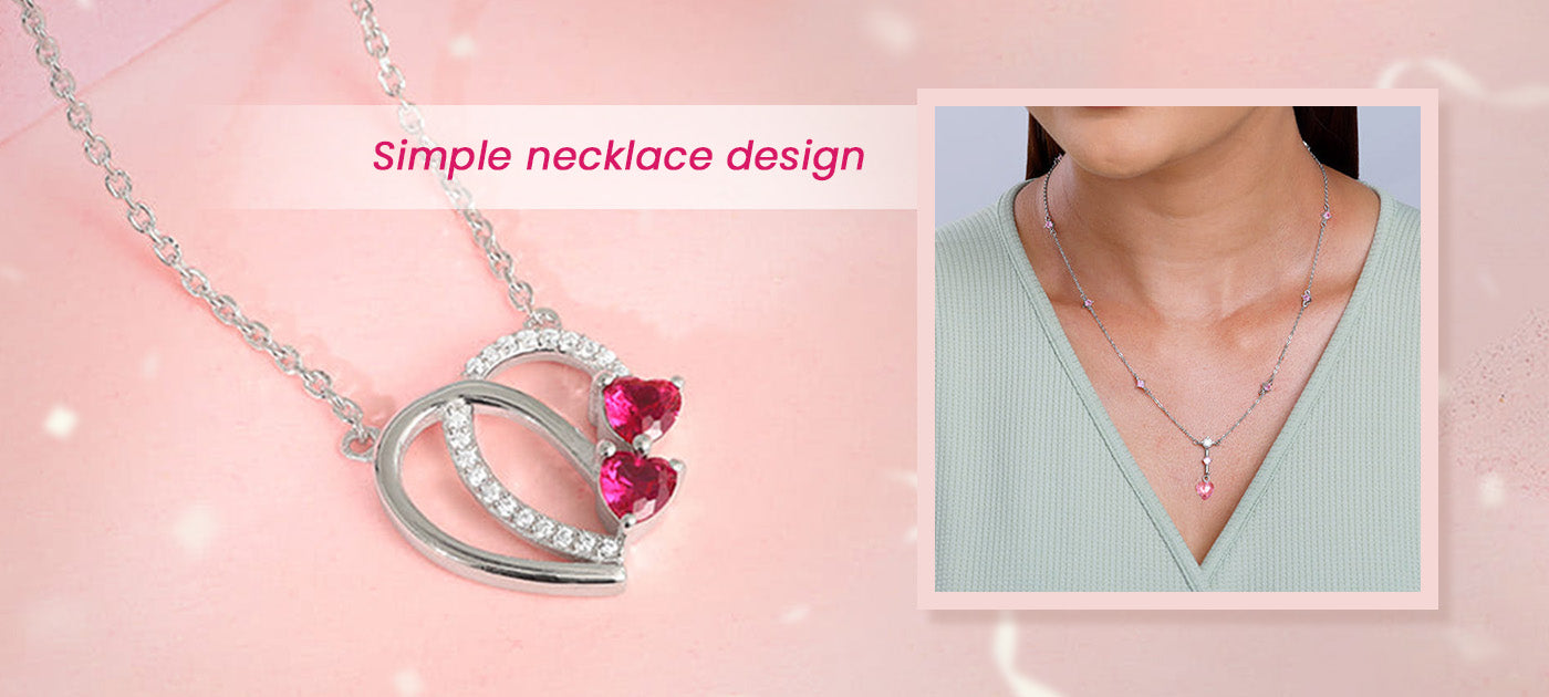 Simple necklace design