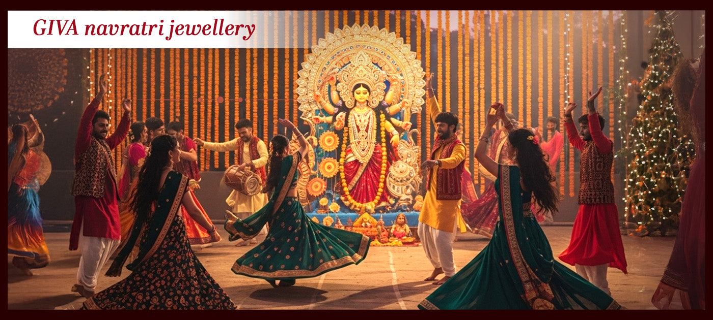 GIVA navratri jewellery