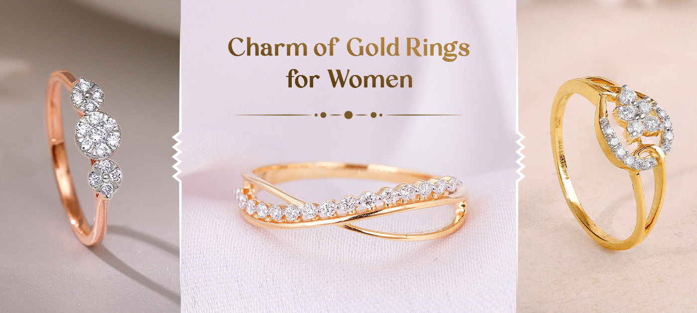 Charm of Gold Rings for Women