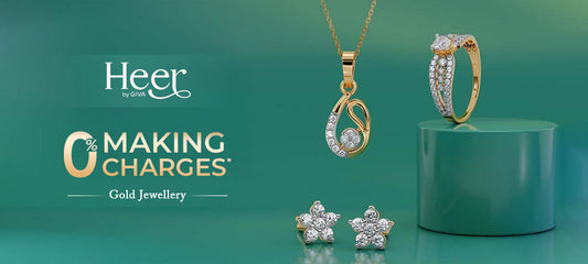 0% Making Charges Gold Jewellery I Heer by GIVA