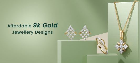 Affordable 9k Gold Jewellery Designs