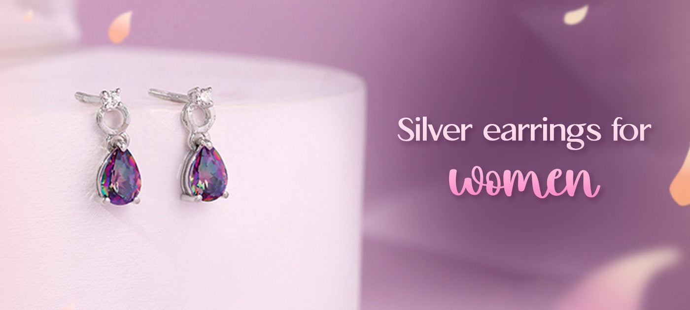 Silver Earrings for Women