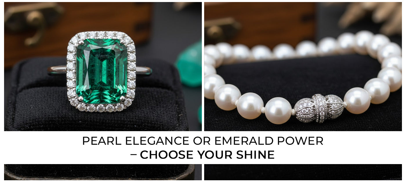 Emerald Jewellery vs Pearl Jewellery – A Complete Comparison Guide