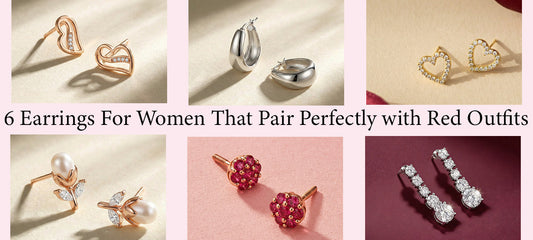6 Earrings For Women That Pair Perfectly with Red Outfits