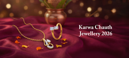 Get Ready for Karwa Chauth 2026 With 18K Gold Jewellery That Outshines Every Chand