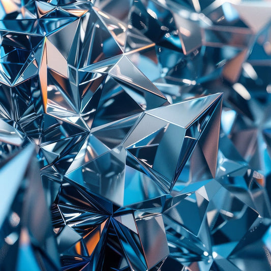  lab-grown diamond crystals