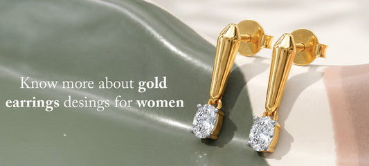 Know more about gold earrings desings for women 