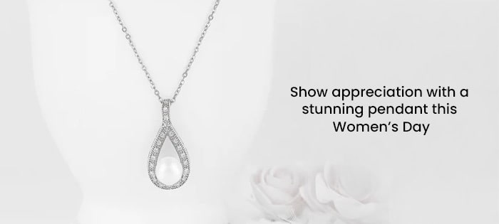 Stunning Pendants As Gift to Show Appreciation for Your Boss on Women's Day