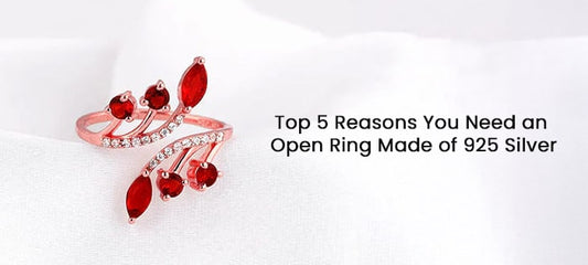 5 Compelling Reasons to Wear an Open Ring Made of 925 Silver