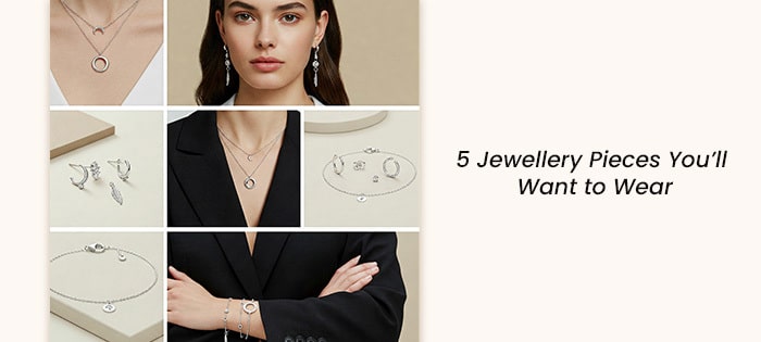 5 Stunning Silver Jewellery Pieces to Elevate Your First Day Office Look