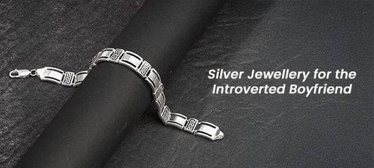 For the Introvert Boyfriend Who Speaks Through Silver Jewellery