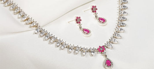 Top 10 Silver Jewellery Pieces with Pink Stones