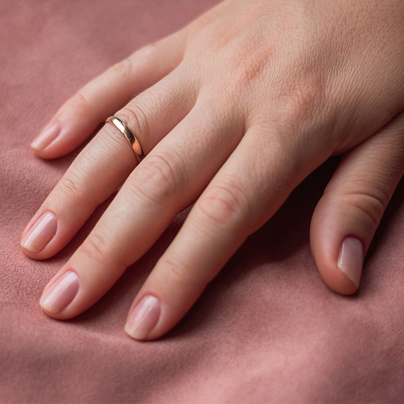 Level up laidback style with simple gold ring design