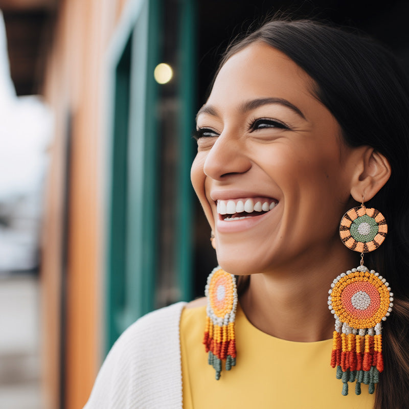 Embrace Goa Glamour with Stunning Statement Earrings!