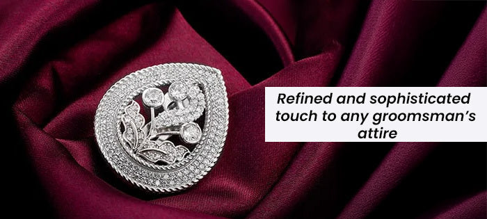 Groomsmen Jewellery: Why Brooches Are a Great Addition to the Wedding Day