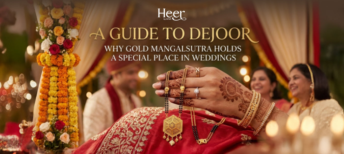 A Guide to Dejoor: Why Gold Mangalsutra Holds a Special Place in  Weddings