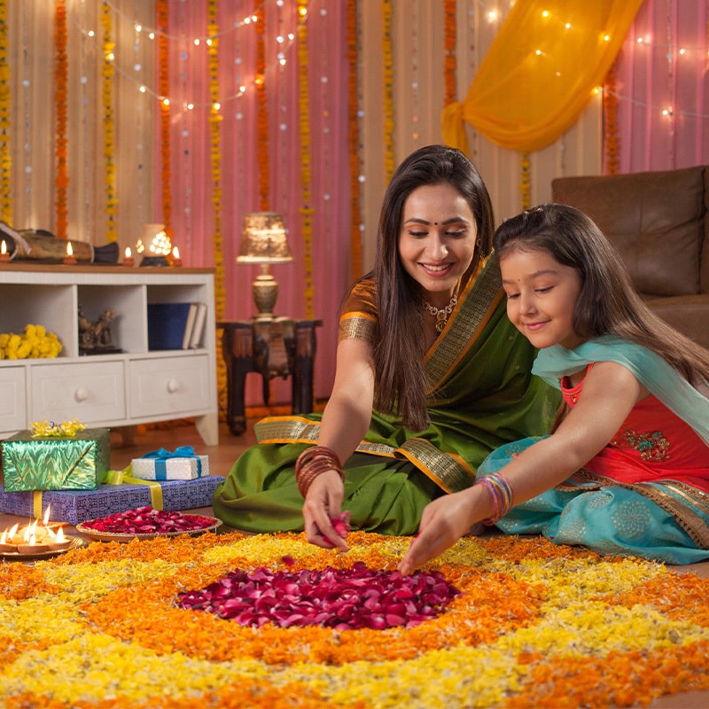 Elegant Flower Jewellery Your Mom Would Adore this Diwali