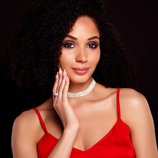 Add a sparkle to your Valentine’s cocktail dress with GIVA’s captivating ring for women