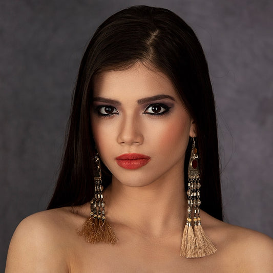 Styling Dangler Earrings with Off-Shoulder Valentine’s Day Dresses