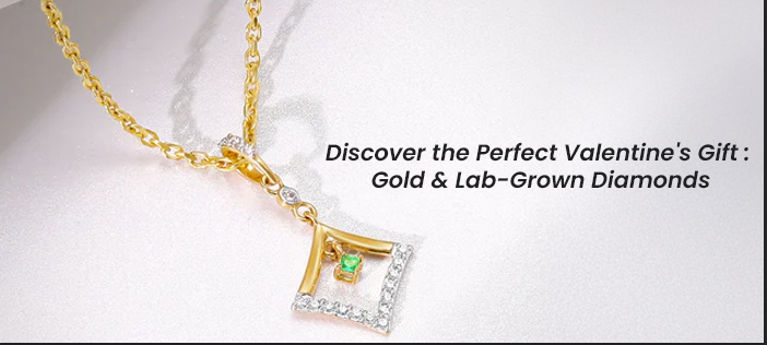Surprise Your Valentine with These 5 Dazzling Gold and Lab-Diamond Jewellery Gifts