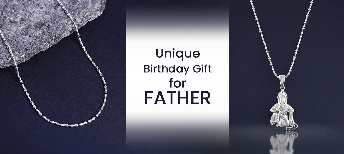 Best Silver Jewellery Gifts for Father: Classic & Stylish
