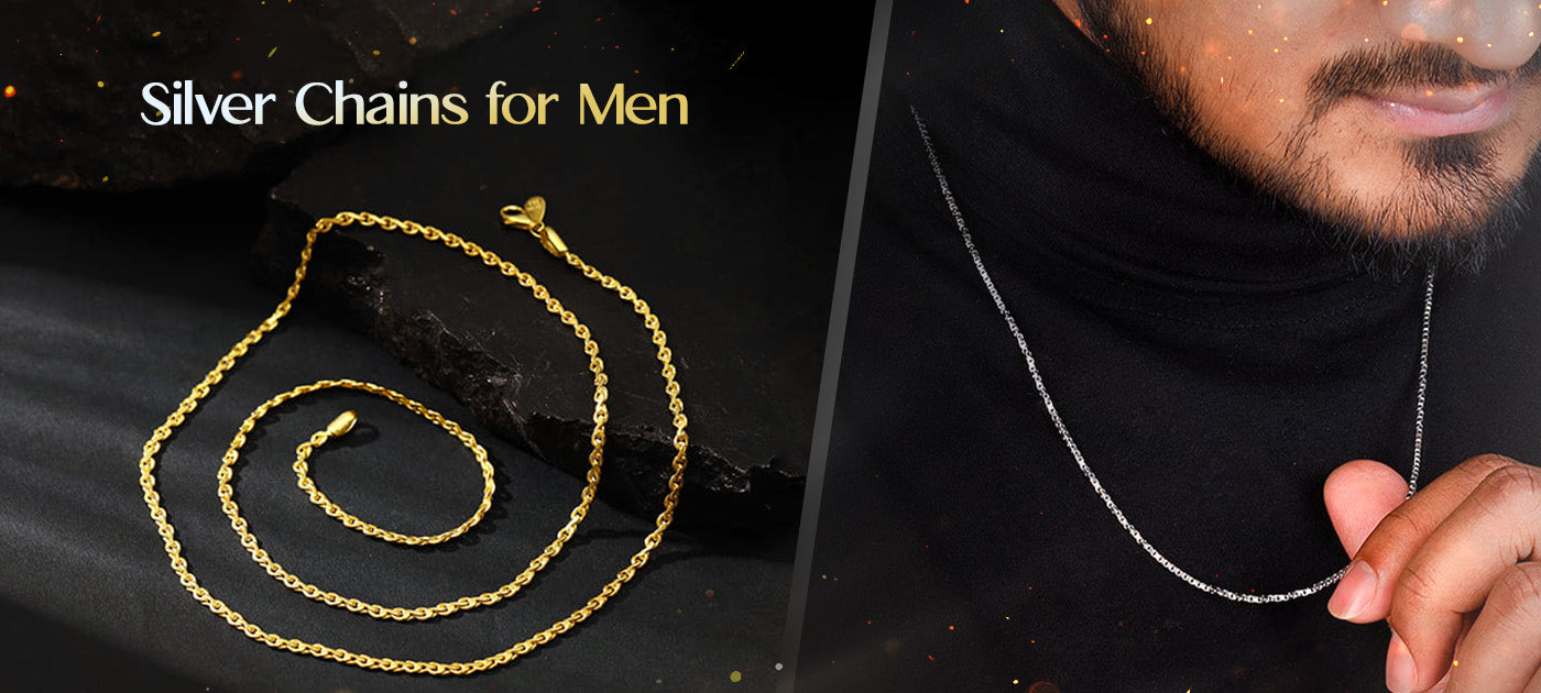 Redefine Your Style Statement with Silver Chains for Men