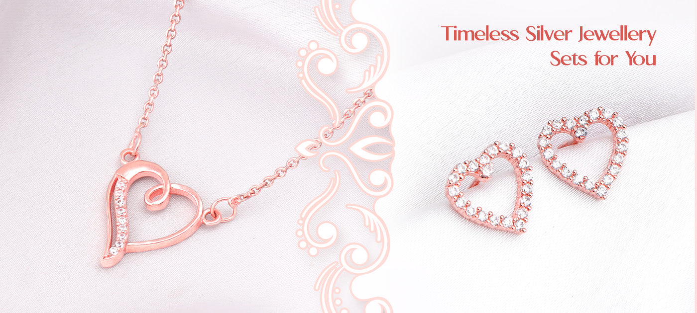 Timeless Silver Jewellery Sets for You