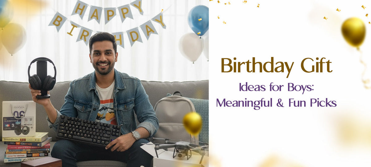 लड़कों के लिए जन्मदिन उपहार के विचार: सार्थक और मजेदार आश्चर्य