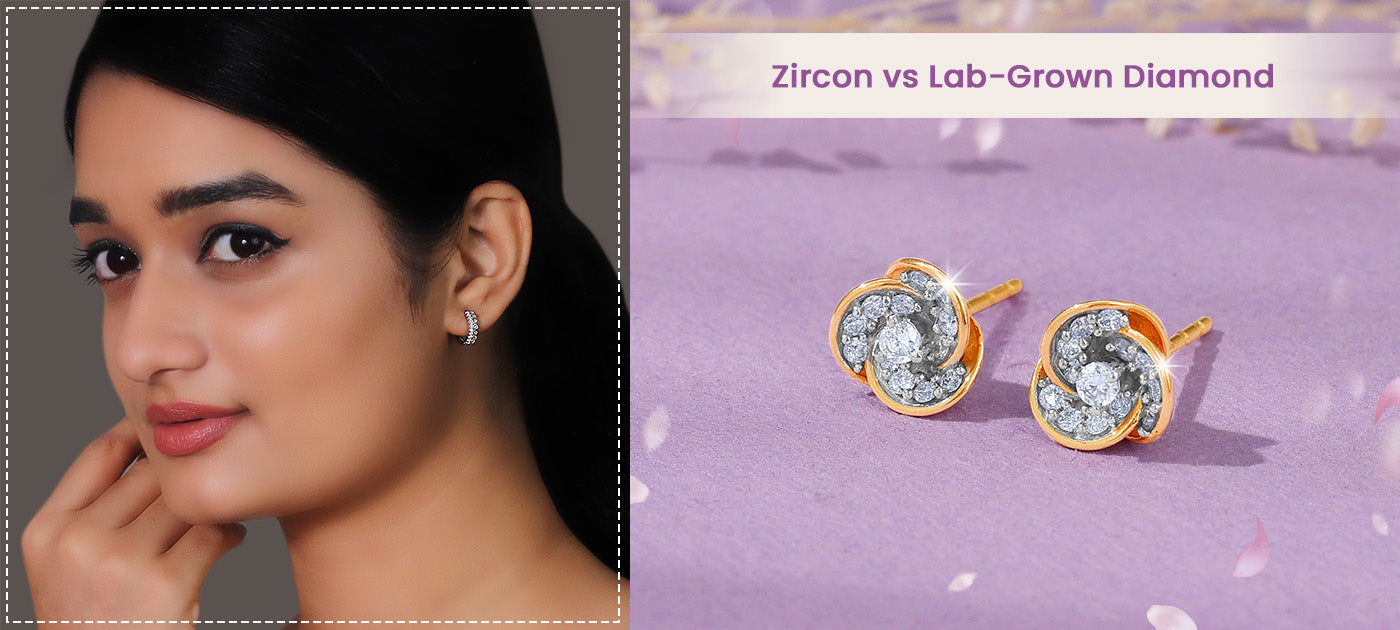 Difference between Zircon and Lab Grown Diamond