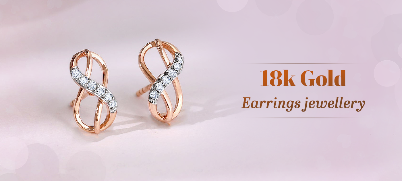 What Defines a Cluster Design in 18K Gold Earrings?