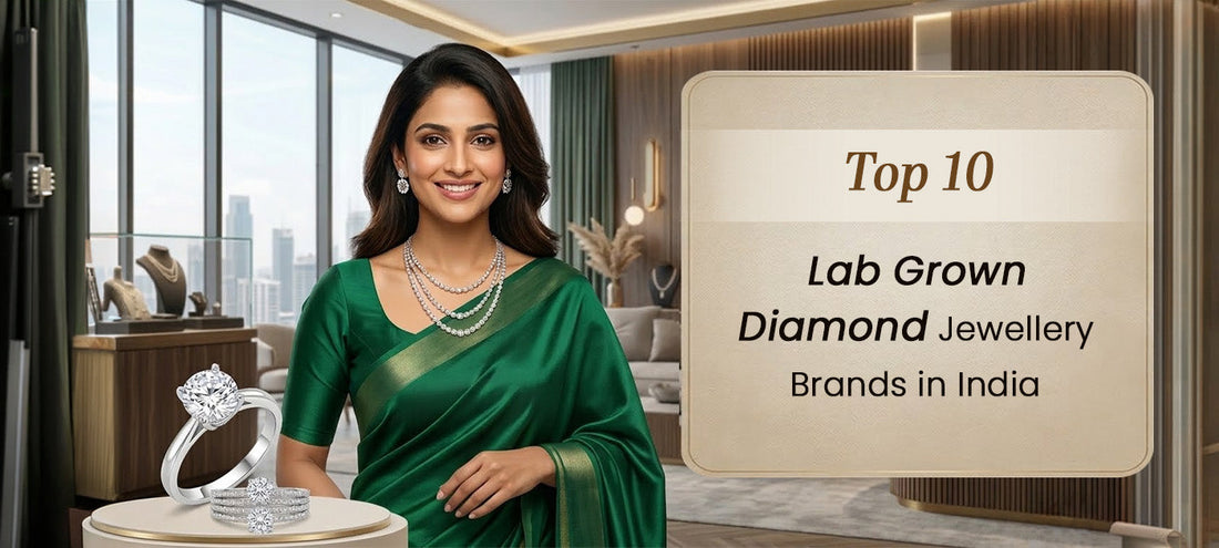 Top 10 Lab Grown Diamond Jewellery Brands in India (2026) – Heer by GIVA