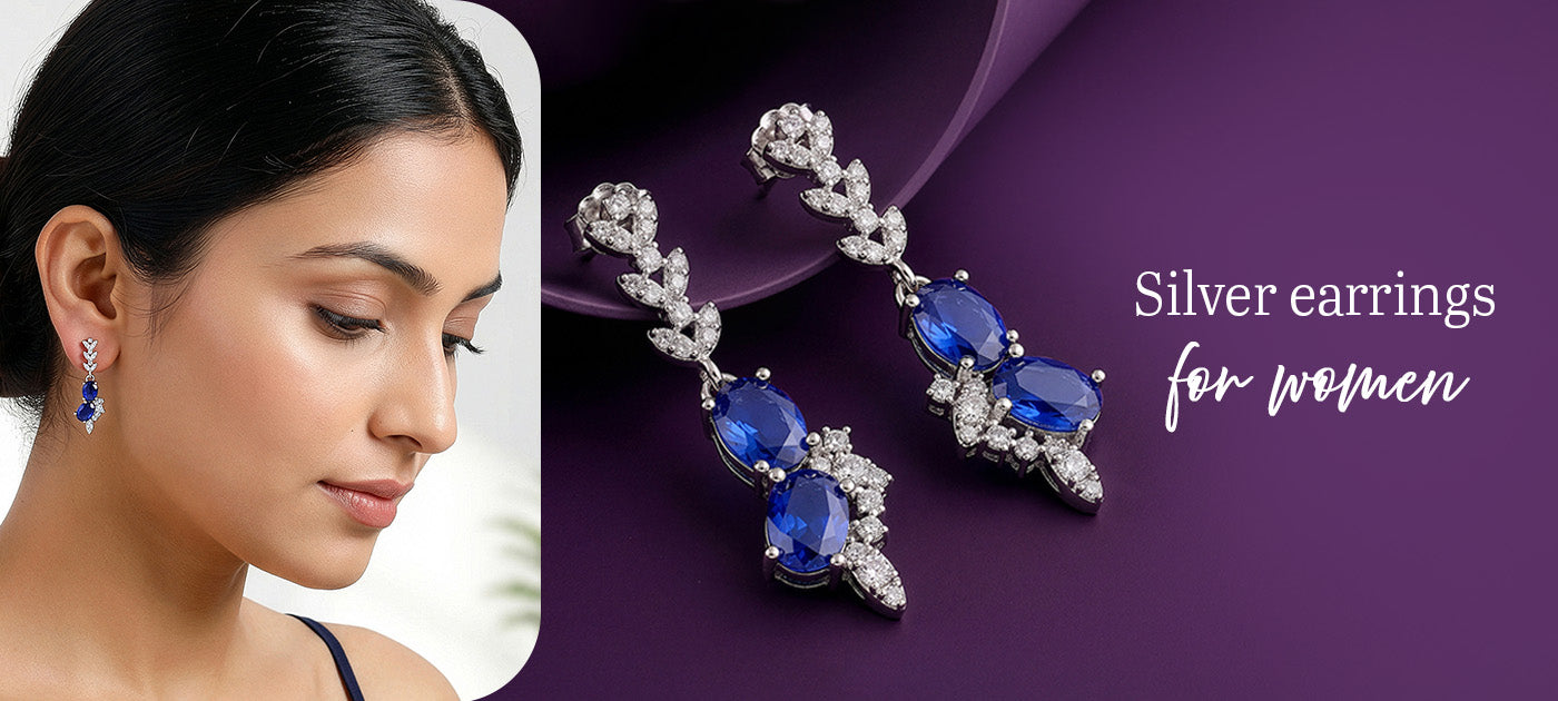 Why Pure Silver Earrings Make the Best Jewellery Gift for Women