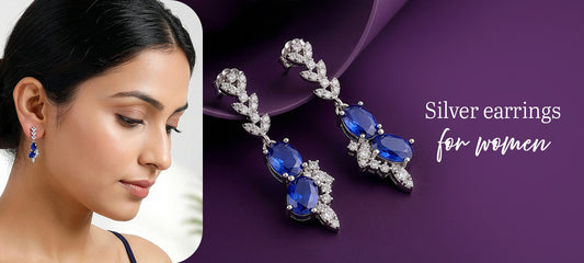 Why Pure Silver Earrings Make the Best Jewellery Gift for Women