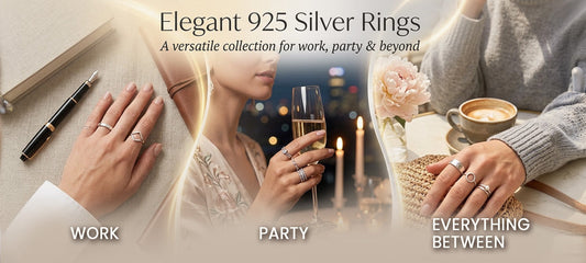 Elegant 925 Silver Ring Designs for Women for Work, Party & Everything Between