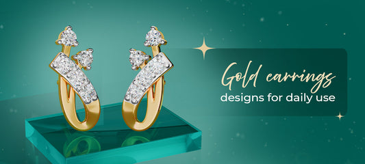 7 Minimal Gold Earrings Designs for Women Who Love Subtle Jewellery