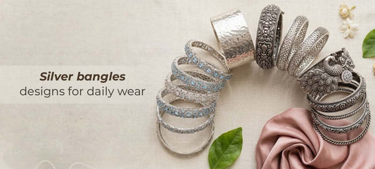 7 Silver Bangles Designs Every Indian Woman Should Own