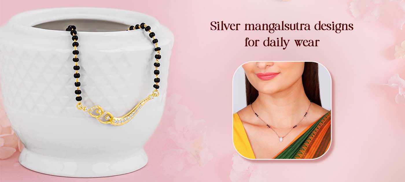 Silver Mangalsutra Designs for the Modern Bride: Traditional Meets Contemporary