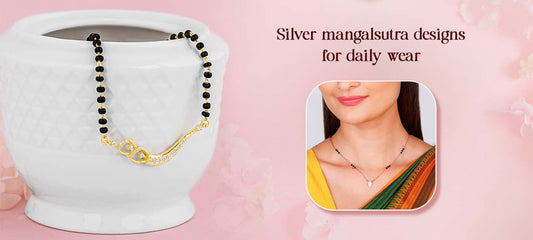 Silver Mangalsutra Designs for the Modern Bride: Traditional Meets Contemporary