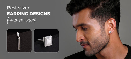 Silver Earrings for Men: 7 Sleek Designs That Are Trending in 2026
