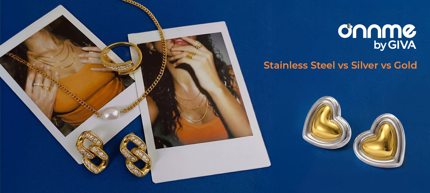 Stainless Steel vs Silver vs Gold: Which Jewellery Metal Should You Actually Buy?