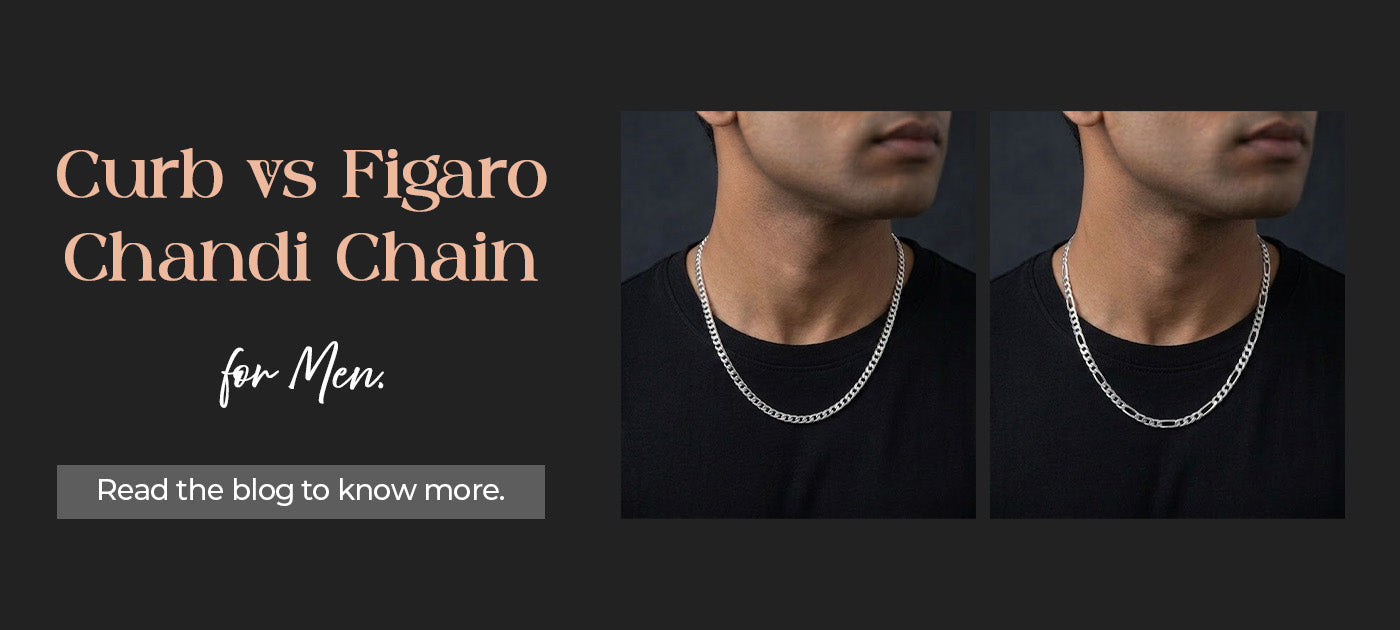 Chandi Chain for Men: Curb Chain vs Figaro Chain Explained