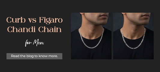Chandi Chain for Men: Curb Chain vs Figaro Chain Explained