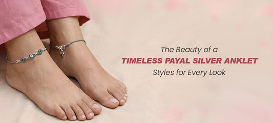 Simple Payal Design: Silver Anklet Styles That Never Go Out of Fashion