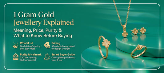 1 Gram Gold Jewellery Explained: Meaning, Price, Purity and What to Know Before Buying